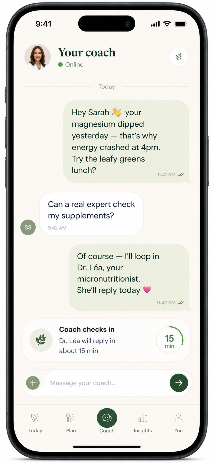 Your coach app